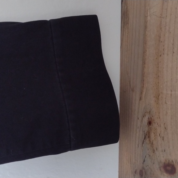 J Crew Vintage Black Straight Leg Pants w Ankle Zippers Size 2 - Picture 5 of 14